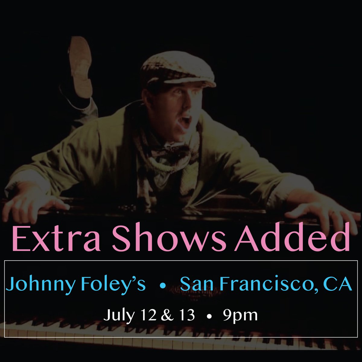 Two shows added next week at Foley’s so come party with us!

July 12 and 13 at 9pm

#duelingpianos #sanfrancisco #nightlife #livemusic #allrequestshow #diva #singer #piano #coversong #bar