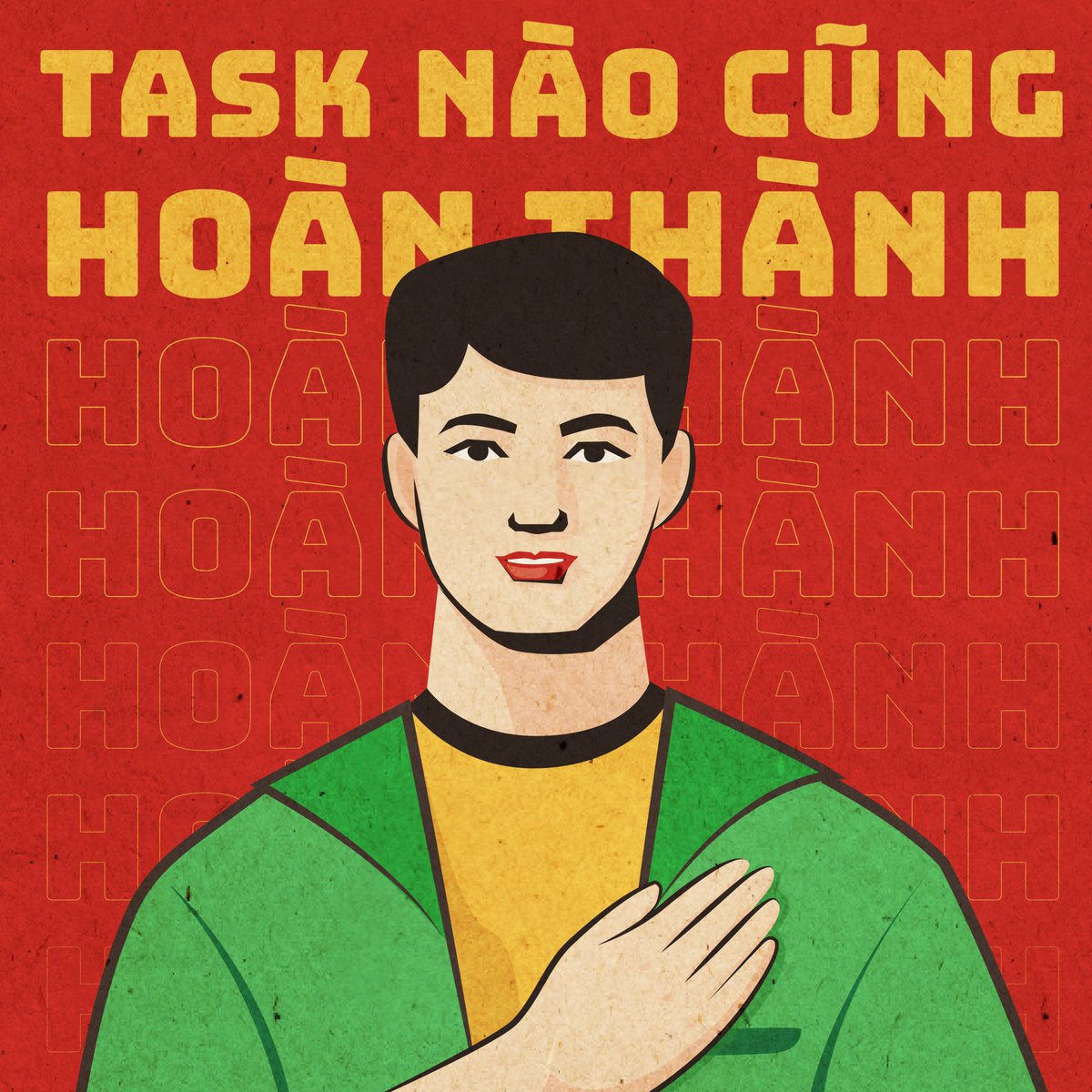 wearefourdozen's tweet photo. Themed mini-posters, from our in-house illustrator, Thư. For any creatives who don’t speak Vietnamese but need a pick-me-up, may your tasks all be completed, your pitches all go on to win. https://t.co/QzfzbEIQJH