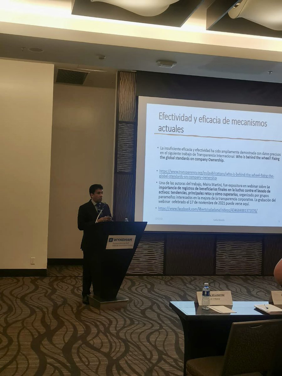 barsallocarlos's tweet photo. Importancia de los #registros de #beneficiarios #finales. #UBO Charla dictada a oficiales de #cumplimiento de #Panamá por invitación del Royal United Services Institute #UK (#RUSI) Evento de la Superintendencia de sujetos no financieros #SSNF 7.7.22 https://t.co/qaE1cefZdm
