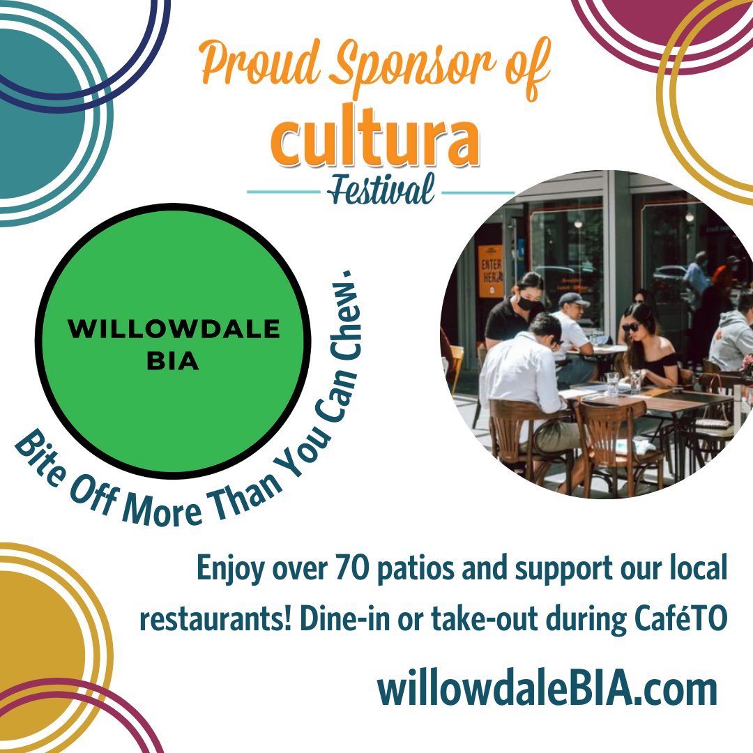 Did you know the @willowdaleBIA has over 70 patios? We want to try them all!