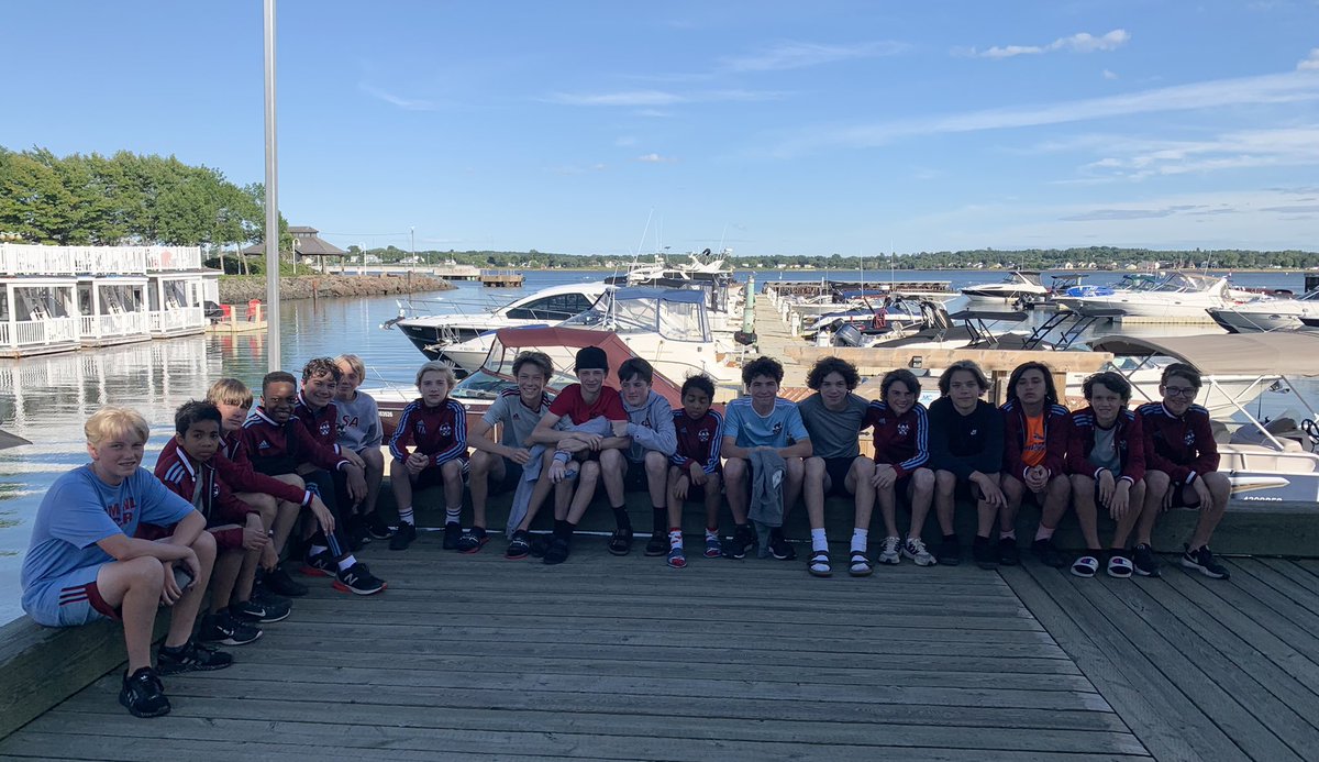 NLSA BU14 enjoying the Charlottetown Waterfront ⚽️ <a href="/SoccerNLSA/">NLSA</a>