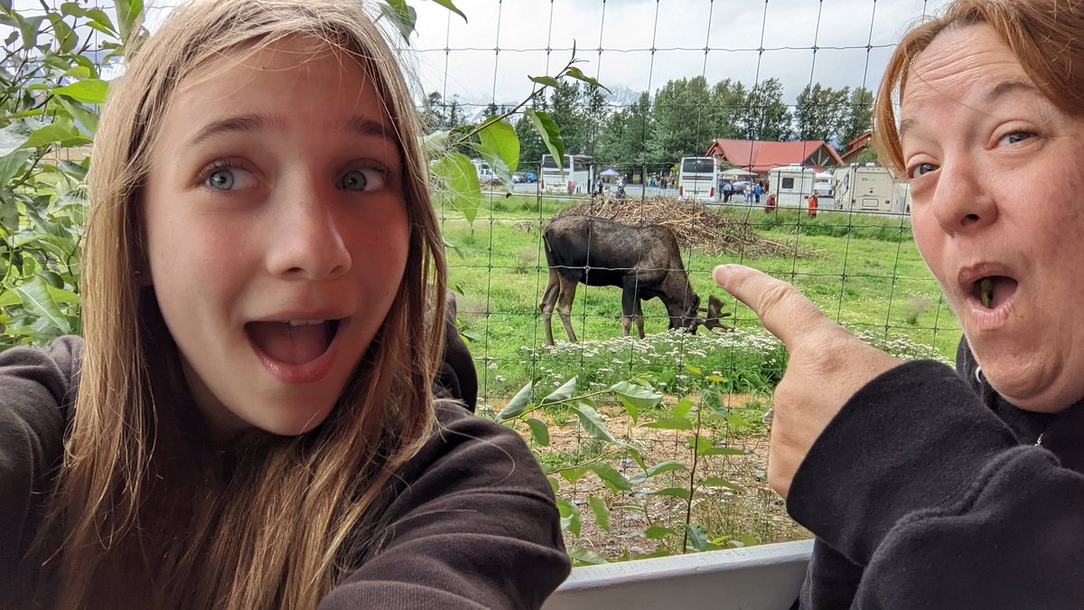 It was a pleasure meeting you today, @jardpad at the Alaska Wildlife Conservation Center today! <a href="/akwildlife/">Alaska Wildlife Conservation Center</a> #Ilovemoose #spnfamily #Alaska