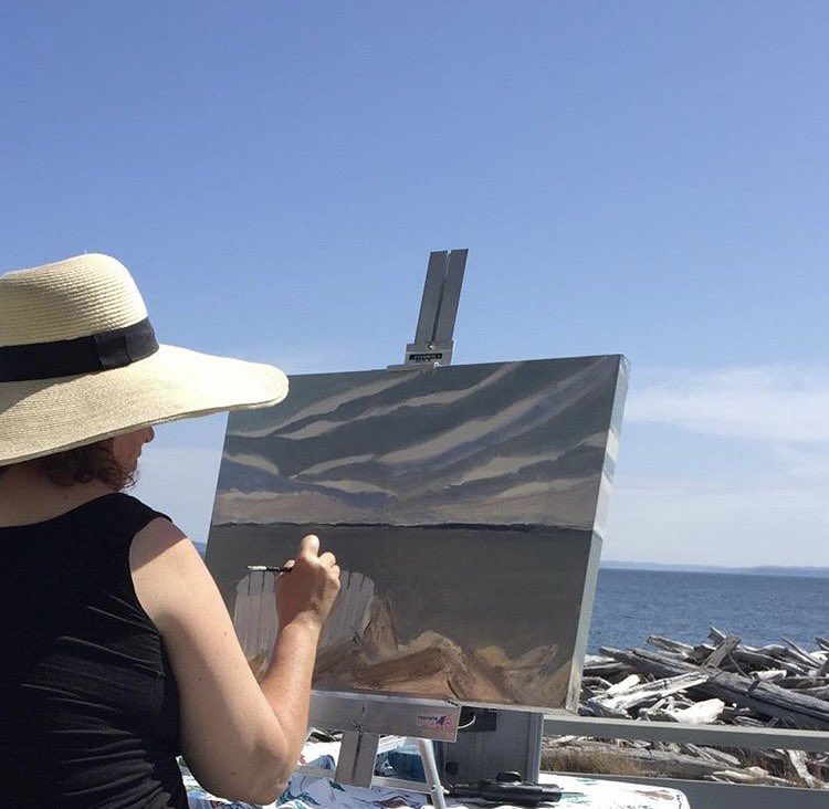 SusanLGreig's tweet photo. I started this a few years ago… and I think it is time to finish it…
#summer #indigenouspainter #oceanshore #summertime #painter #canadianpainting https://t.co/m6XUA3KgQi