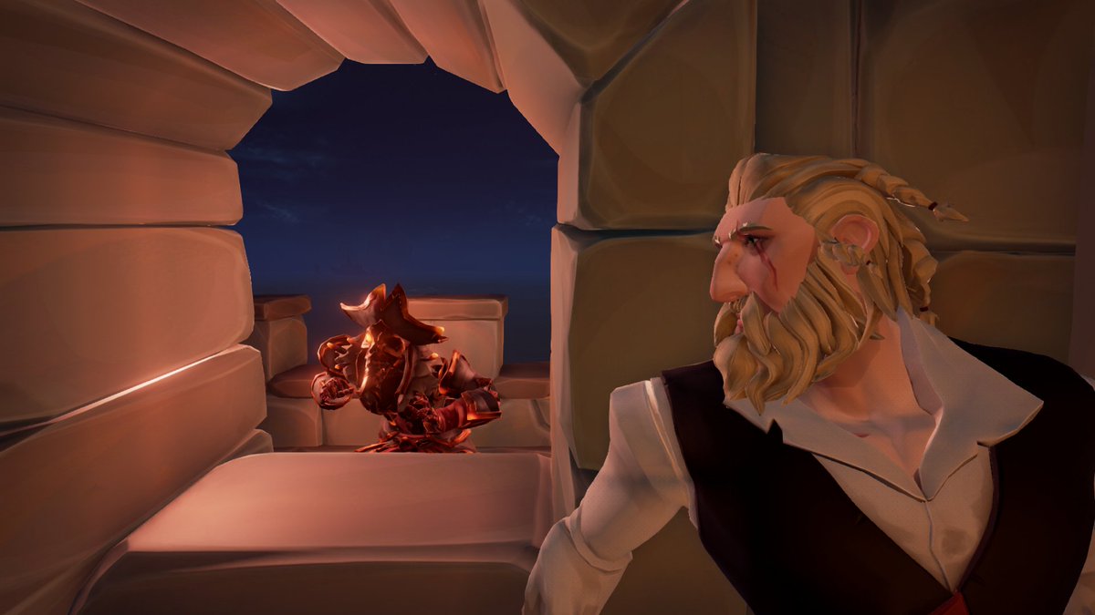 Ulfhednare's tweet photo. Contest: Sneaky Scenes
Title: stay hidden
@SeaOfThieves #SoTShot https://t.co/YaDLMokiUb