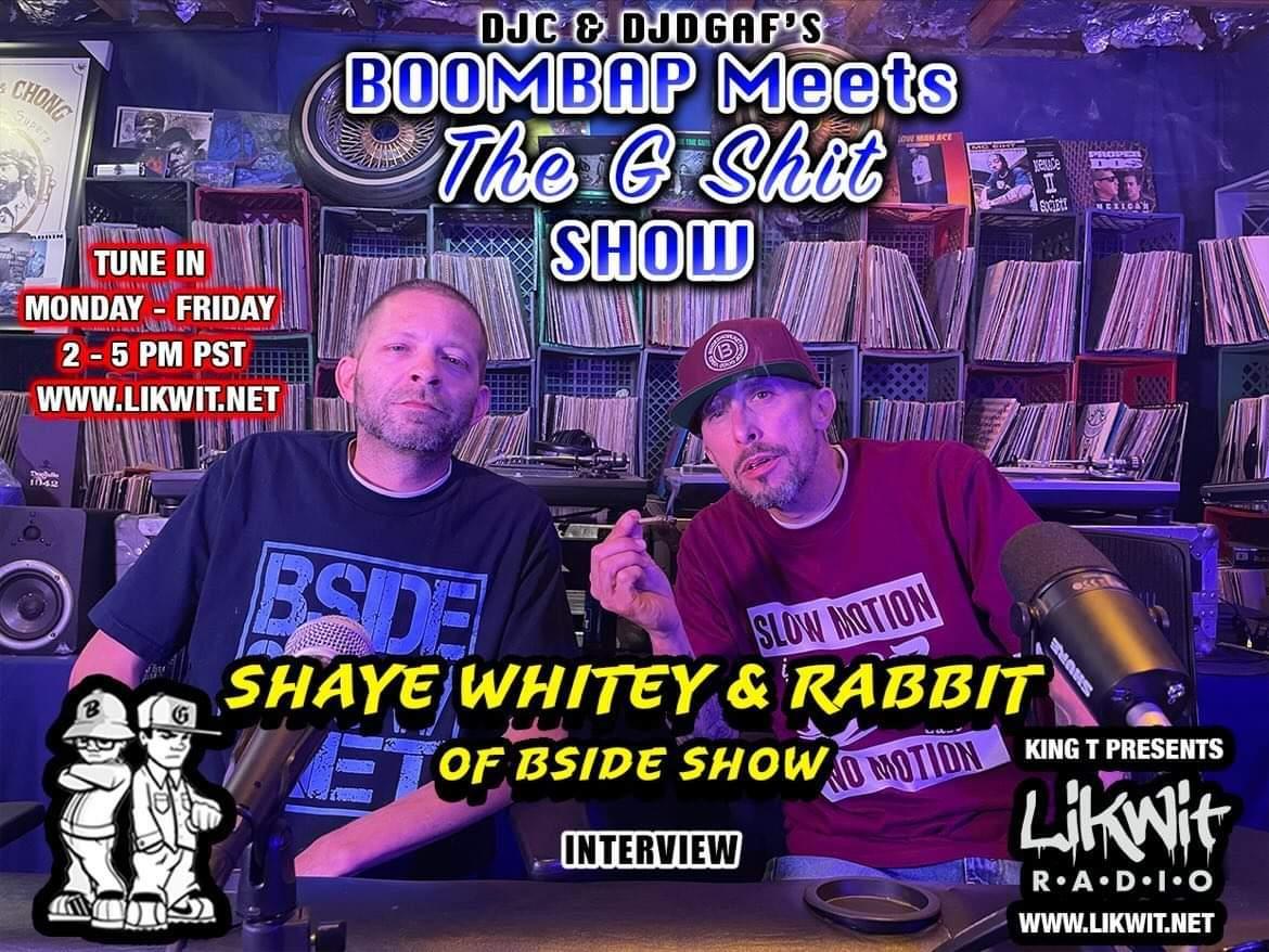 BSIDESHOW's tweet photo. Listen to the interview on @LikwitNetwork right now! Much love! #BSideShow https://t.co/PKPZTG8ZD0