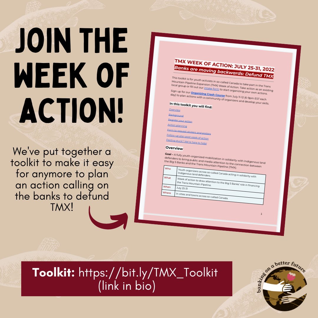 changecourse_ca's tweet photo. https://t.co/vAF7k7YiiA
#TMX #DefundTMX #BanksAreMovingBackwards #BankingOnABetterFuture #FossilBanksNoThanks #RBCIsKillingMe #TransMountain #NoPipelinesOnStolenLand https://t.co/MKG2MduLtr