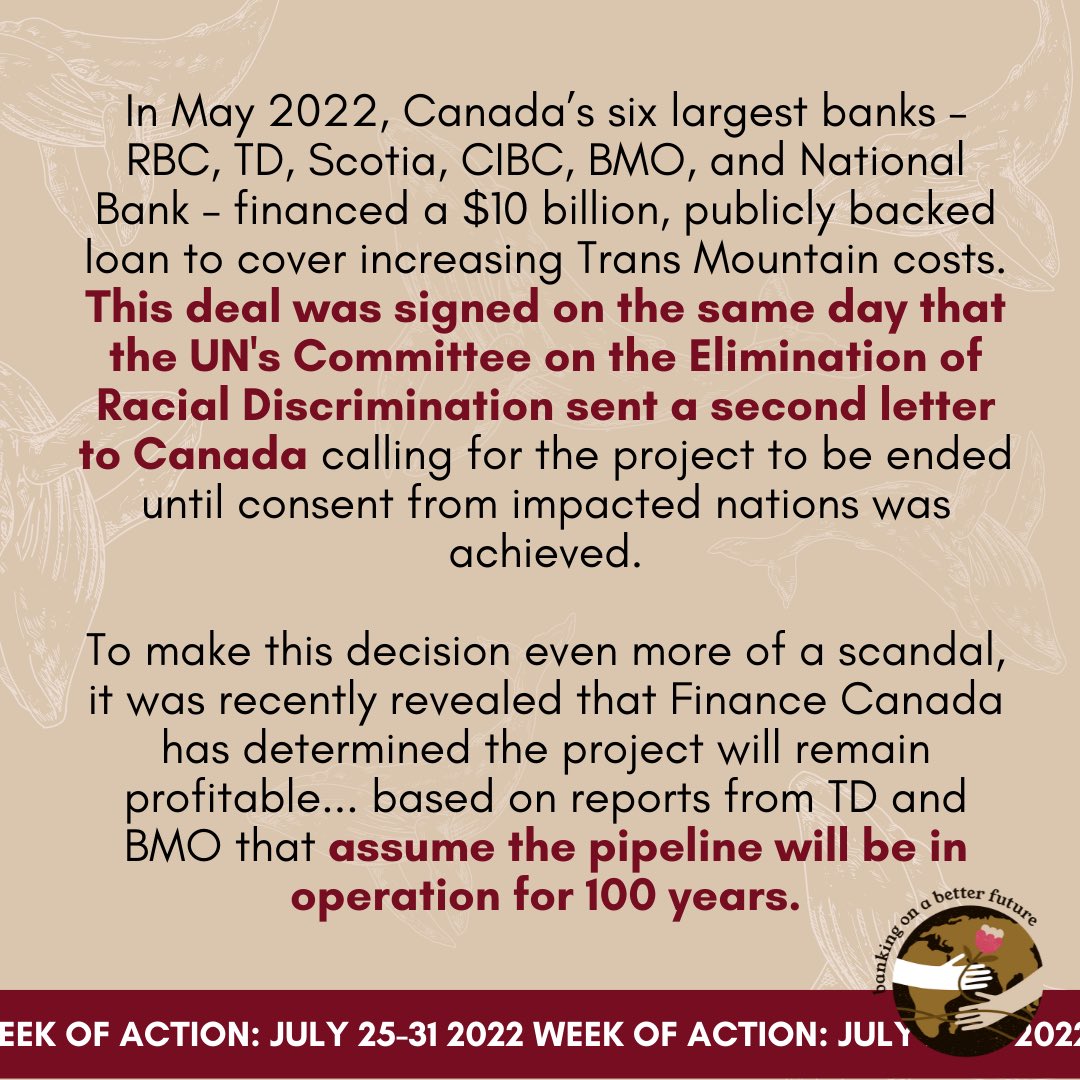 changecourse_ca's tweet photo. https://t.co/vAF7k7YiiA
#TMX #DefundTMX #BanksAreMovingBackwards #BankingOnABetterFuture #FossilBanksNoThanks #RBCIsKillingMe #TransMountain #NoPipelinesOnStolenLand https://t.co/MKG2MduLtr