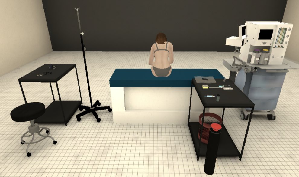 Samanat2580's tweet photo. Months in the making, I’m thrilled to announce that we will be launching an epidural administration virtual reality app in the coming weeks. We hope that it serves as a great learning and interactive tool for those interested in anesthesia #MedTwitter #anesthesiatwitter #anesres https://t.co/aMBoniN756