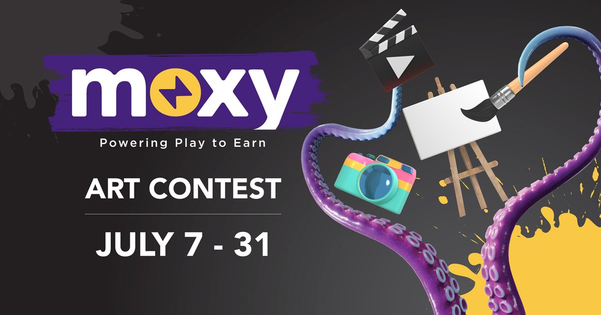 Moxyio's tweet photo. 🚨 Announcement 🚨
To commemorate the launch of https://t.co/BnuKedClhw 2.0, we will be hosting a Moxy Art Contest for all Moxyans to participate in.🎨
Unleash your creativity for a chance to win a high-end gaming laptop.💻
For more information, visit: https://t.co/Wh02LYrLFH https://t.co/nWsAYZ2U7G
