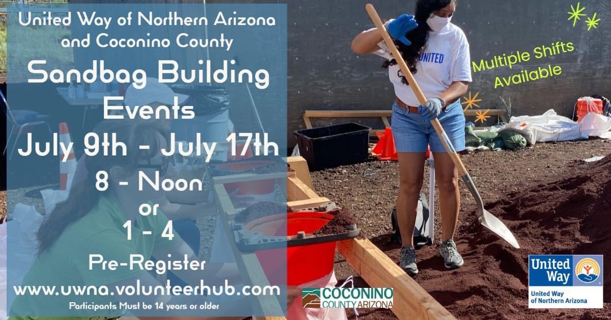 UnitedWayNAZ's tweet photo. Calling for volunteers! https://t.co/3cPEoNCg2i