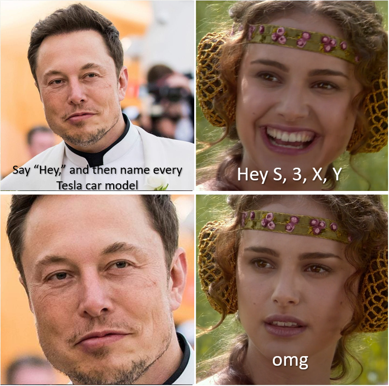 BusinessFamous's tweet photo. Elon's pickup line.  Works every time https://t.co/numnrUxUhL