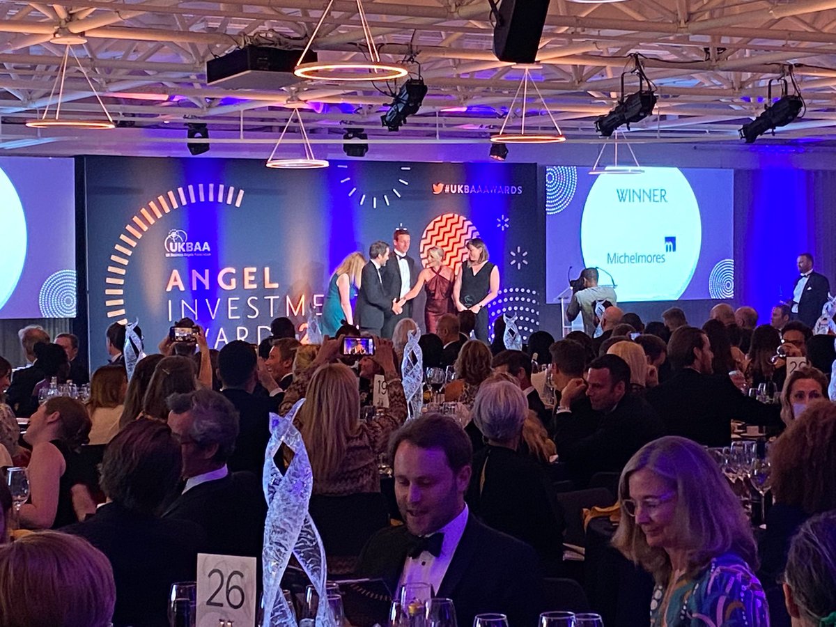UKBAngels's tweet photo. Best Legal Team For Early Stage Deals, sponsored by @Paragon_brokers, recognises a firm that is making a significant impact on the ecosystem. The winner is @MichelmoresLaw! #UKBAAAwards https://t.co/MYETu2Sc0c