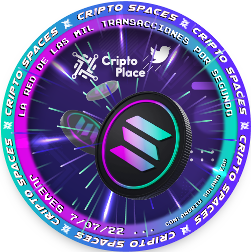 CriptoPlace's tweet photo. 🔥¡Gracias a todos los que se sumaron al #CriptoSpaces de hoy! estuvimos con la comunidad de #Solana de la mano de @AndriuJose20 evacuando todas las dudas acerca de esta gran blockchain🙌
Y recuerden que ya se puede claimear el POAP! https://t.co/duAUedcJCY