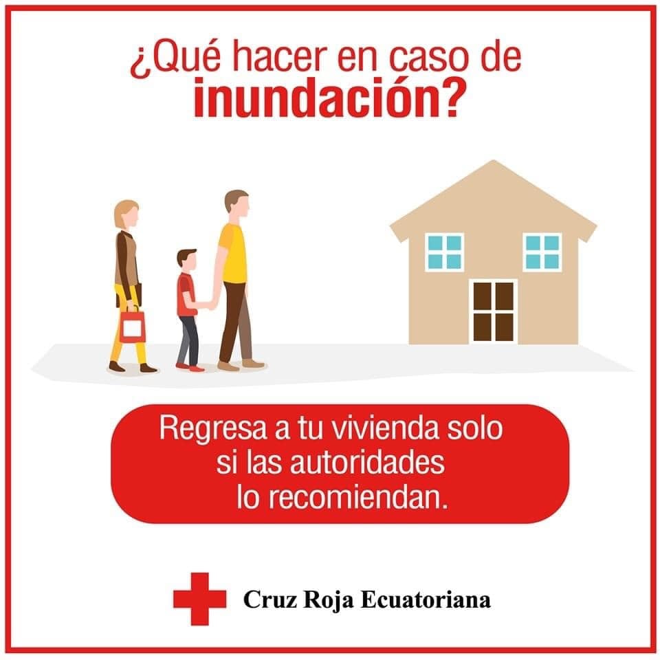 #Inundaciones  

¡Saber actuar durante una emergencia es clave! 🧐

👉Te presentamos estas recomendaciones en caso de estar cerca de una inundación. Pon atención, cuida de tu familia y todo tu entorno. 🤗

#ReafirmamosNuestroCompromisoPorLaVida