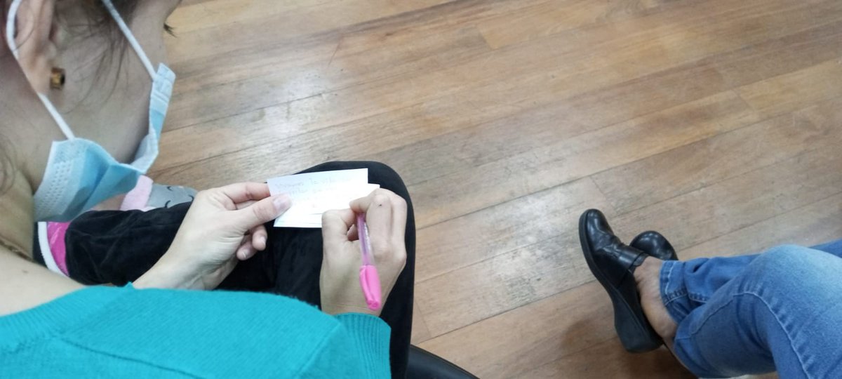 PatronatoSJ's tweet image. Disfrutamos del taller de autocuidado que refuerza el desarrollo personal de las usuarias de la Casa de la Mujer y contribuye en su salud mental e integración, además de la recuperación de la autoestima. 
#PatronatoParaTi