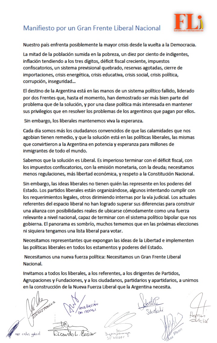 FLiberalCba's tweet photo. #BuenJueves 
Les pedimos a nuestros representantes un gran frente liberal en las elecciones!! https://t.co/yFxRFYKyHi
@pdemocratacba 
@PLibertarioCba 
@UCeDeCordoba https://t.co/WbnNJCG0vM