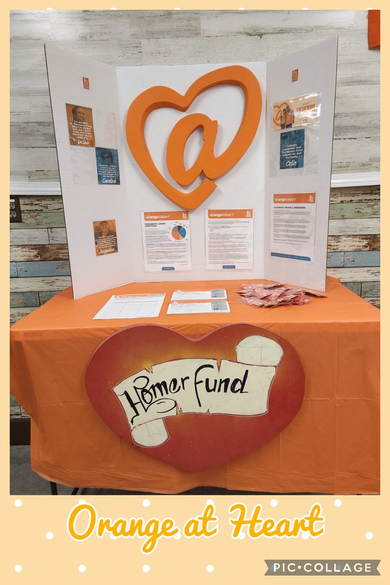 8444 Homer Fund Campaign🧡 #OrangeAtHeart #HomerFund #takingcareofourpeople @MichaelQHD @AngelaC54936103 @AdishLawhead @JeannaSandgren @elboricua1985 @heatherfigard