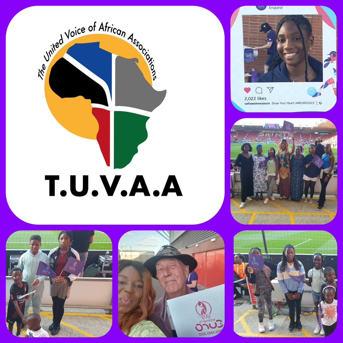 TUVAA is really excited to be part of this initiative and looking  forward to seeing local groups at some of the matches.
 through the support of Southampton City Council
This will engage local residents, schools for children and adults as well.
#WEURO2022  #Southampton