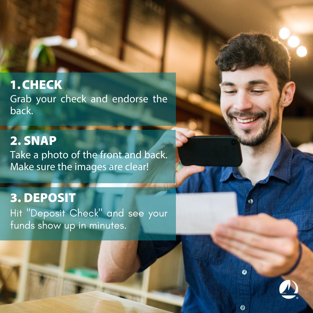 sdccu's tweet image. It’s as easy as 1, 2, 3! Our Free Checking with eStatements account gives you access to a full suite of eServices, like mobile deposit. Visit sdccu.com to open an account today!
Federally insured by NCUA.

#freechecking #betterbanking #SDCCU