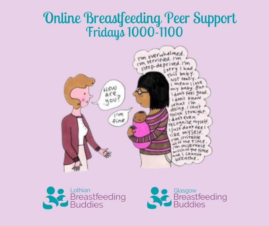 Come say hello and get it all off your chest on Friday at 10am! For logins simply add your details here: linktr.ee/glasgowbreastf… #GBB #glasgow #breastfeeding #nhsggc #glasgowmums #peersupport #breastfeedinghelp #howareyou