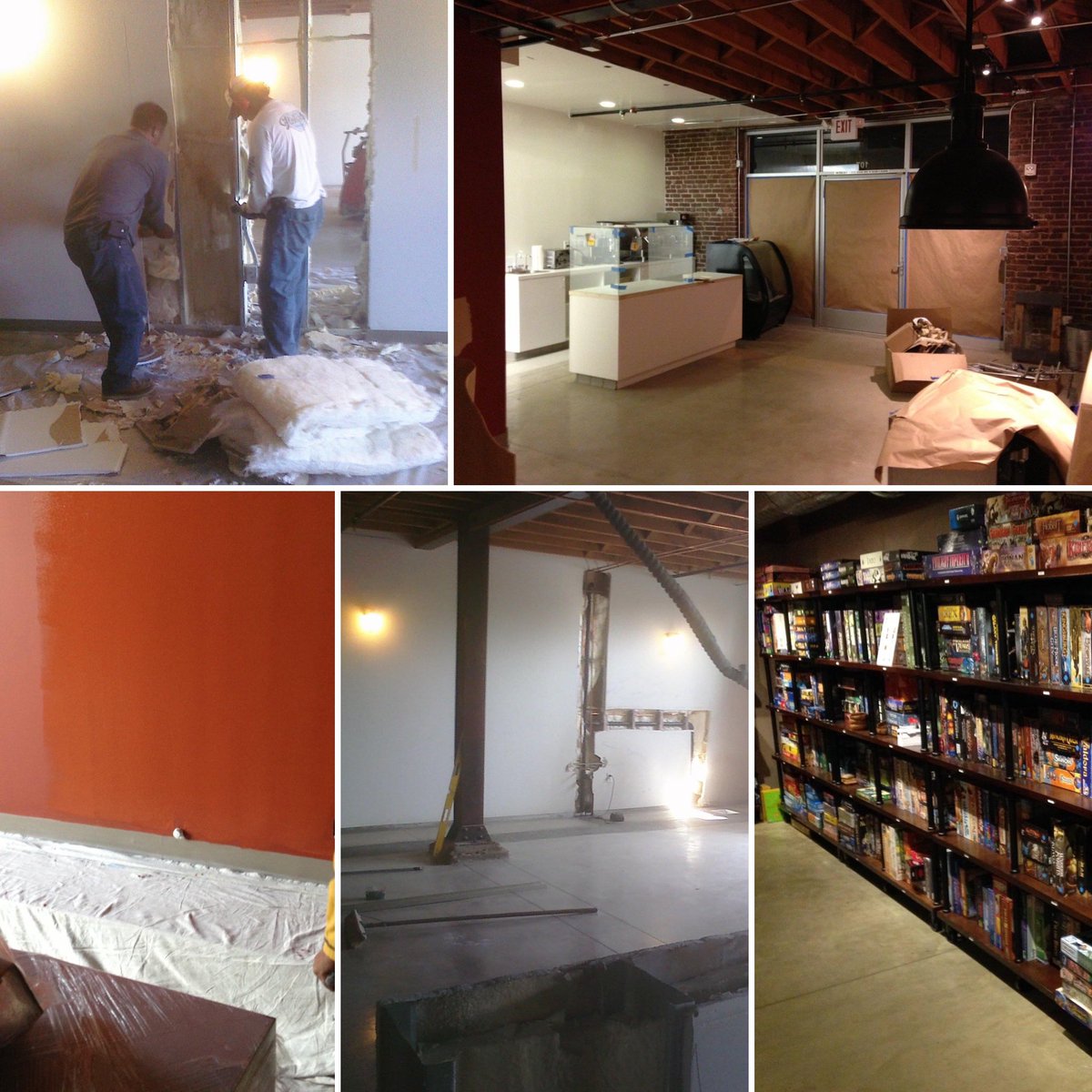 A look back at the making of Game Haus from two empty retail units…