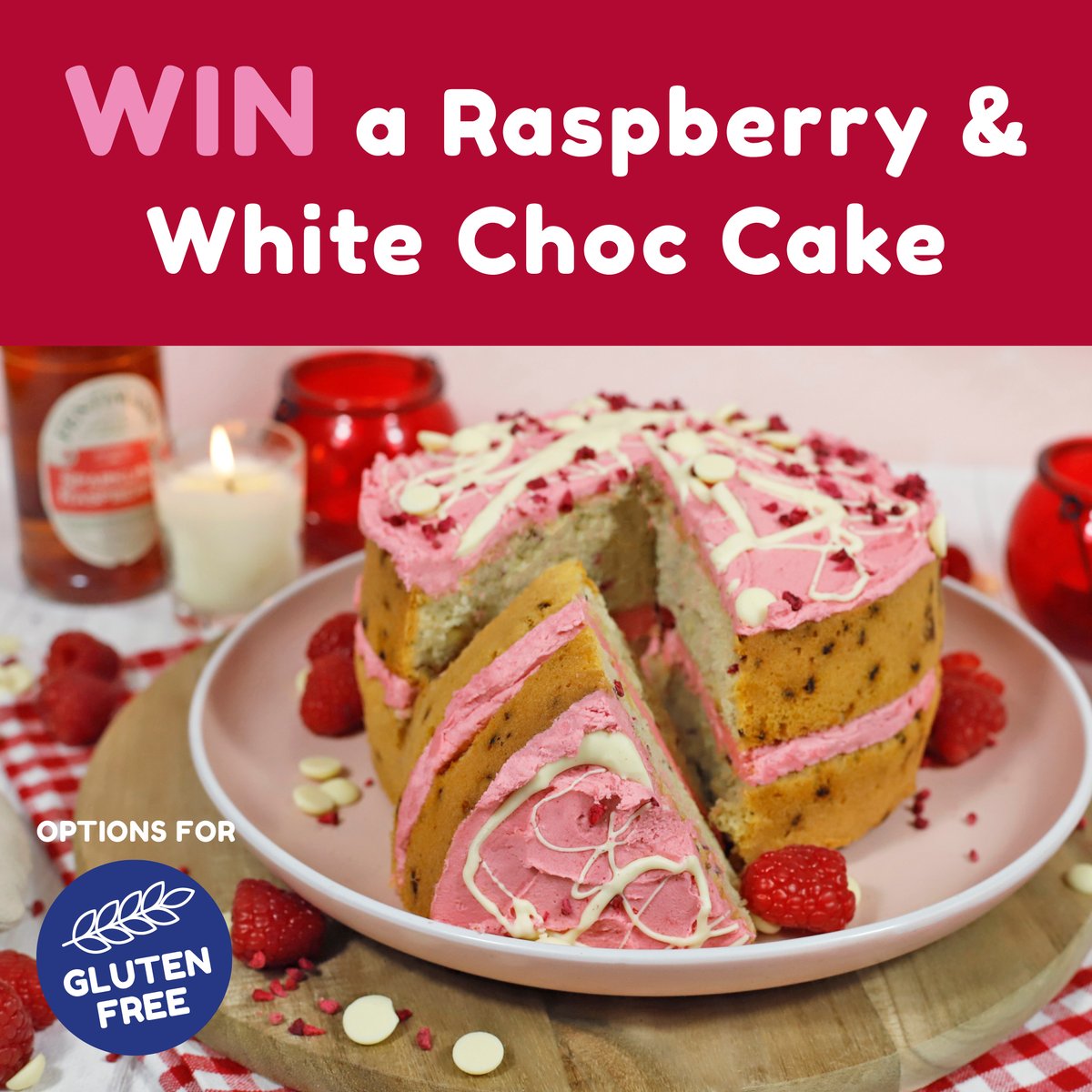 SpongeCakesLtd's tweet photo. It’s nearly the weekend 🙌 and we've got a little treat for you - we are giving you the chance to win one of our new Summer Specials - Raspberry and White Chocolate Cake! Follow us and RT for a chance to win!
Winner announced Friday 15th July
UK Only
#Competition #Win #Giveaway https://t.co/XZPZI5UFyz