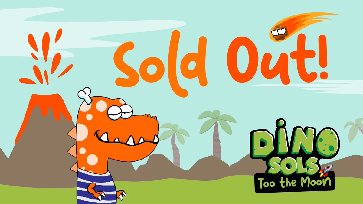 Well that went quick! 🦖