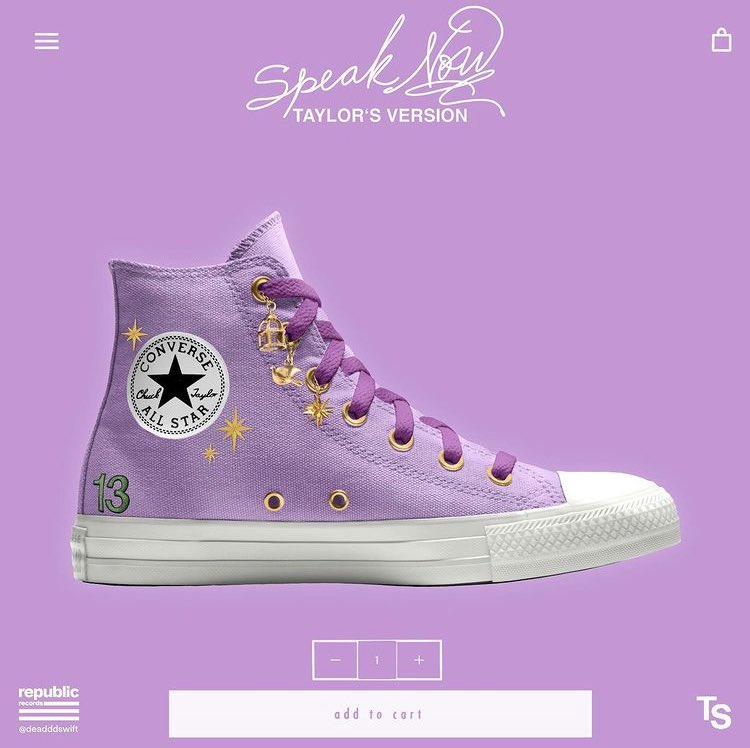 taylor swift converse 2022