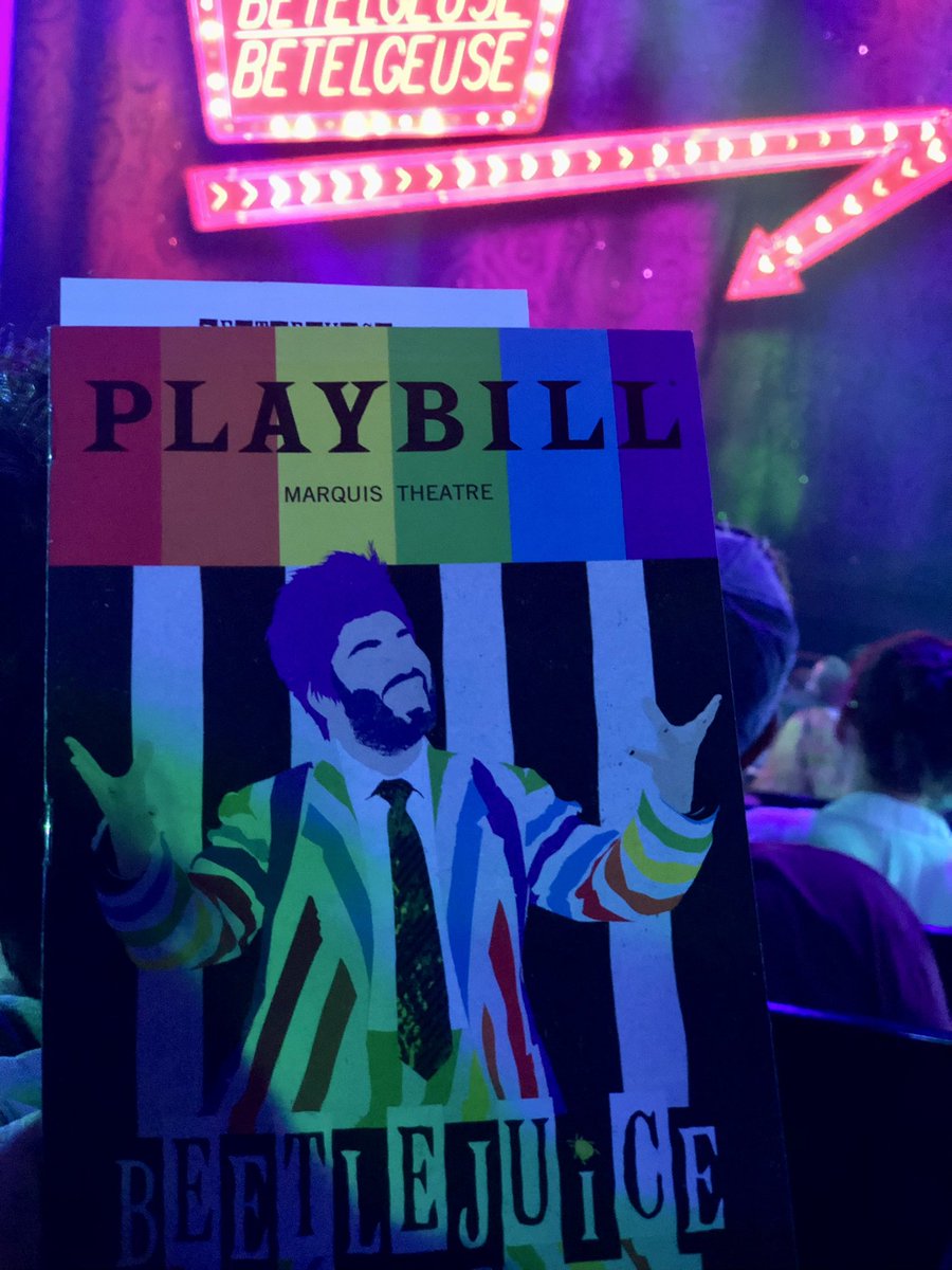 I thought the Beetlejuice movie was really scary when I was a kid. Luckily, the <a href="/BeetlejuiceBway/">Beetlejuice on Broadway</a> didn’t frighten me as much, but it did make me cry 😭. It was wonderful! 

Speaking of movies that scared me, I wonder if they’ll ever make a Gremlins musical…