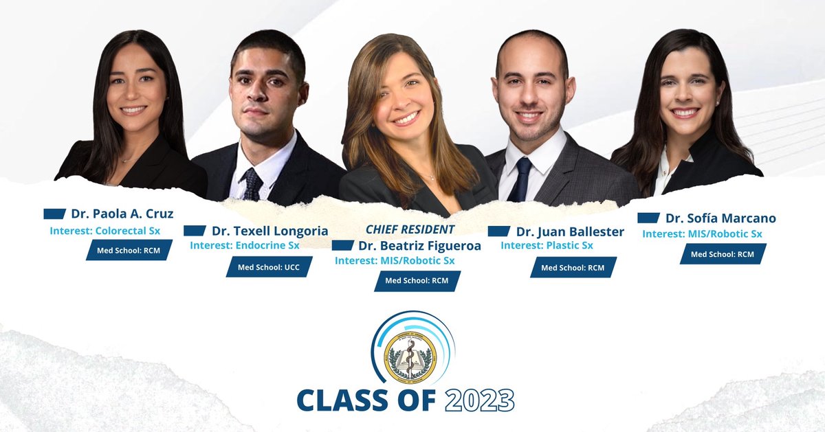 Meet our current PGY-5 class. #medtwitter #surgery