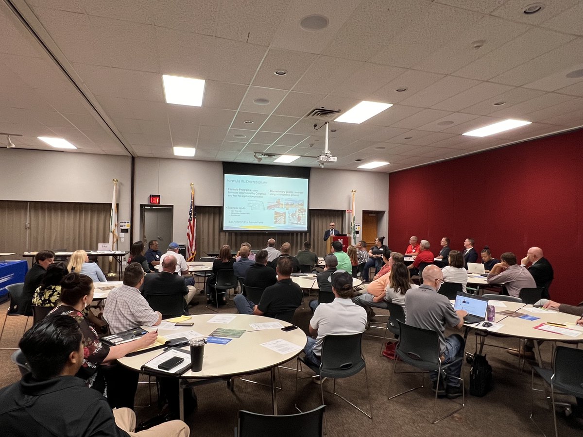 We had a full house today for the BIL Kickoff Event! Thank you so much to <a href="/SenatorFischer/">Senator Deb Fischer</a> for joining us in Lincoln &amp; to <a href="/RepDonBacon/">Rep. Don Bacon 🇺🇸✈️🏍️⭐️🎖️</a> for joining us virtually to talk about the opportunities provided by this more than $2 billion in funding for NE infrastructure projects. 

#PTAC