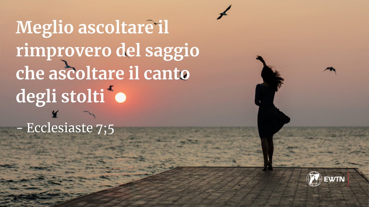 EwtnItalia's tweet photo. Dobbiamo sempre prestare particolare attenzione alle nostre frequentazioni!
.
#saggezza #intelligenza #stoltezza #stupidità #frequentazioni #preghiera #preghiamo #ecclesiaste https://t.co/SGLs7crDpR