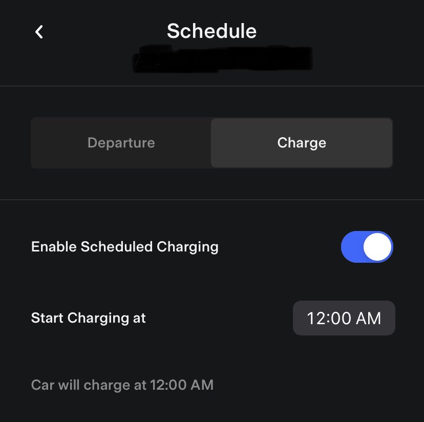 malla2514's tweet photo. @elonmusk @Tesla @TeslaCharging 1.Why not Tesla App scheduled charging has both start time and end time?
Its simple, will be more convenient rather than the current UI.
2.Departure may not be meaningful at all the times and should be optional. https://t.co/SFhJT1xxiV