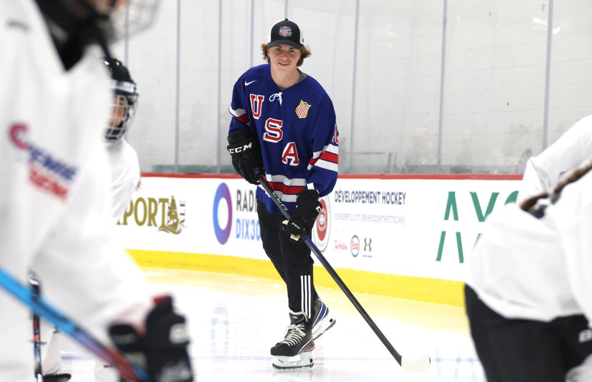 penguins's tweet photo. From Little Penguins to the #NHLDraft.

Congratulations to Logan Cooley (just selected by the Coyotes with the third-overall pick) on being the highest-selected draft pick from Pittsburgh in NHL history. https://t.co/TMhmzqoL3w