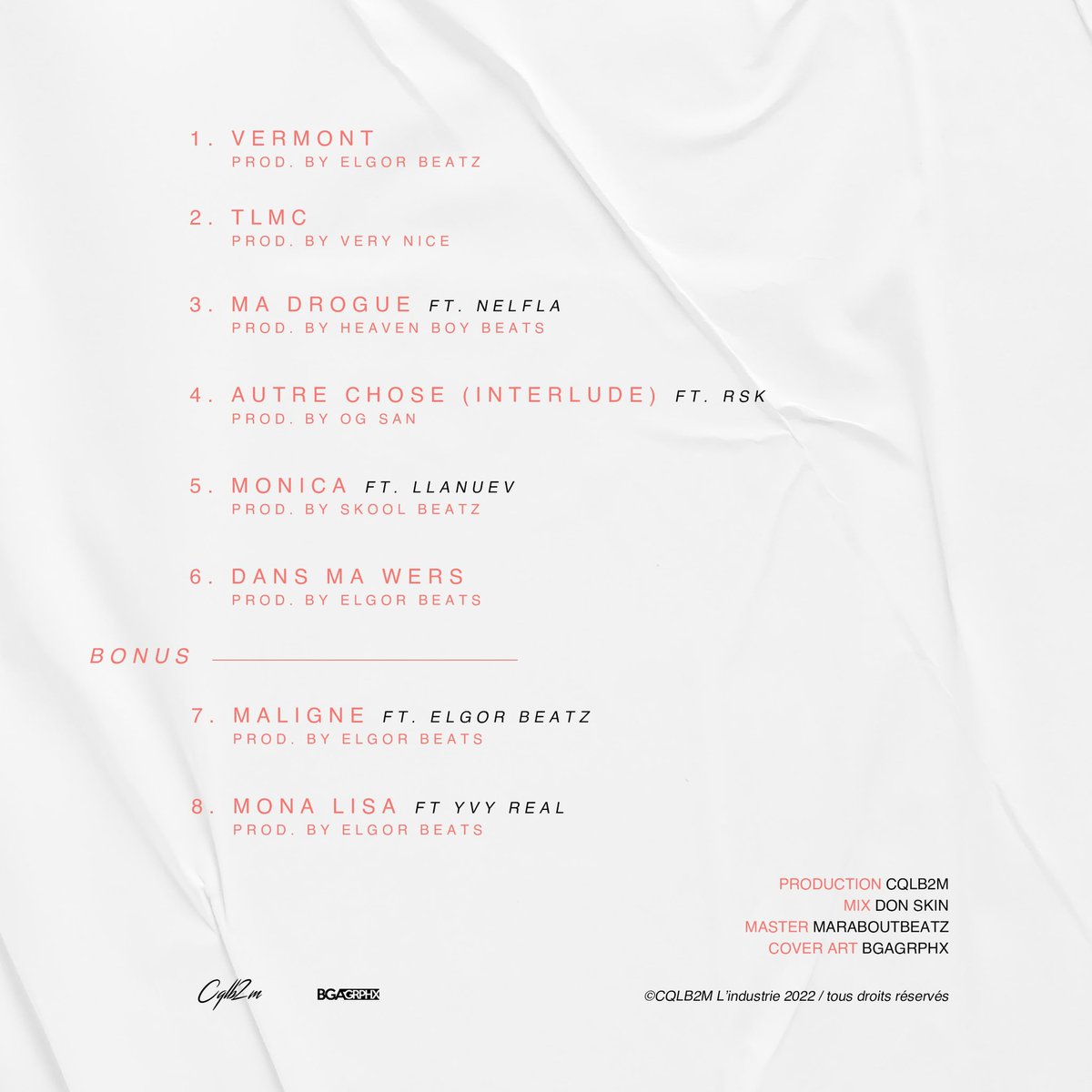 imDonSkin's tweet photo. Mon 1er EP TLMC est maintenant disponible sur toutes les plateformes, merci à tout ceux qui ont participé à la réalisation de ce projet et à tout ceux qui me soutiennent. ♥️
Le lien ici : https://t.co/QuZ0INO0Is
#CQLB2M #TLMC #DONSKIN #AFROPOP #AFROSOUL #LAMUSIQUECESTMAGO https://t.co/azCov1HZEK