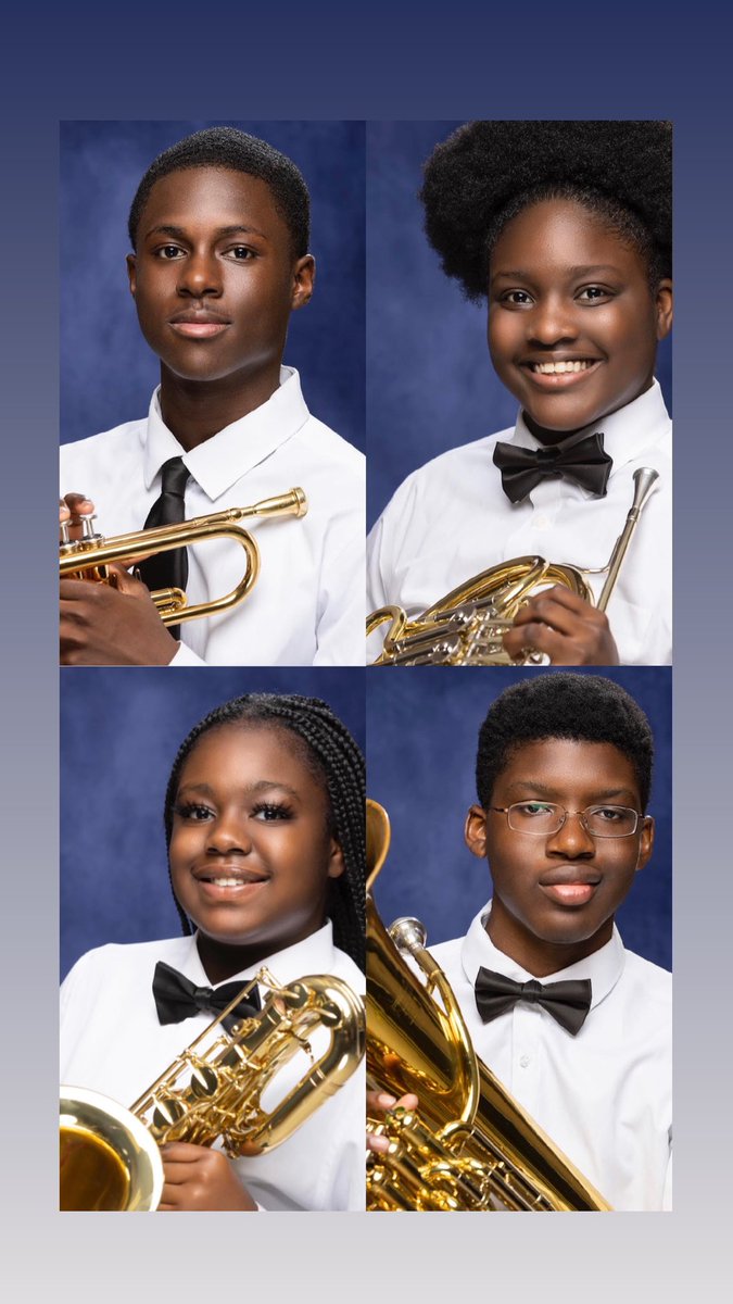 TigerSoundBand's tweet photo. Introducing Our 2022-2023 Band Executive Board. 
Jeffrey Madeus : Drum Major
Tatiana Charles : Band Captain
Courtney Passius : Band Captain
Richard Joseph : Drum Major https://t.co/fJBfJ1kNbH
