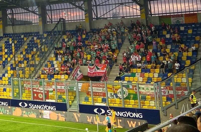 Fantastic support as usual from the Reds!