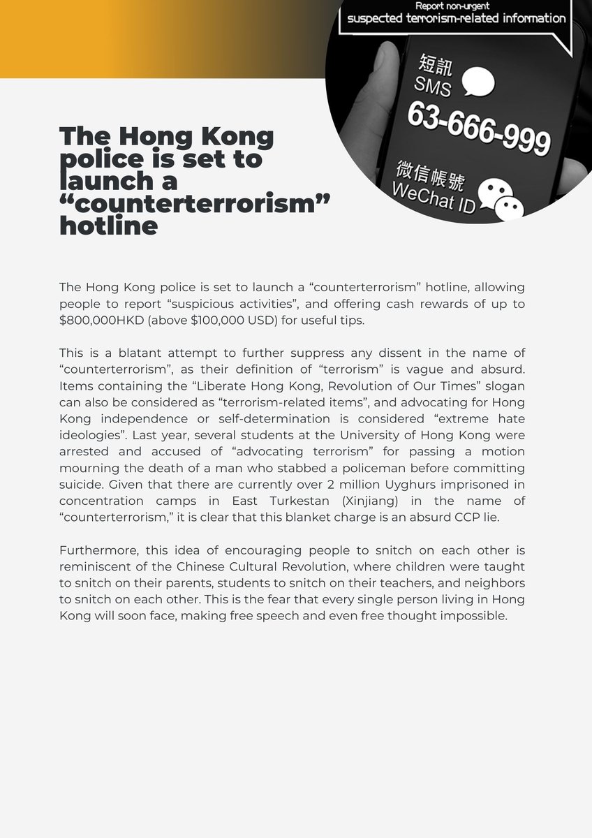 Hong Kong Liberation Coalition (HKLC) tweet media