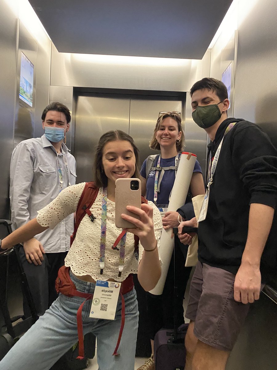 liltweetofsci's tweet photo. Final day of #RACI2022 and the #fefgroup is ready to soak up as much chemistry as possible before we head home. https://t.co/5Z9lrVXvdl