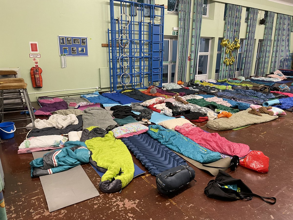 Y6 loudest leavers disco, Dominoes pizza and a sleepover in school followed by Graduation breakfast in the morning  - making school memories!