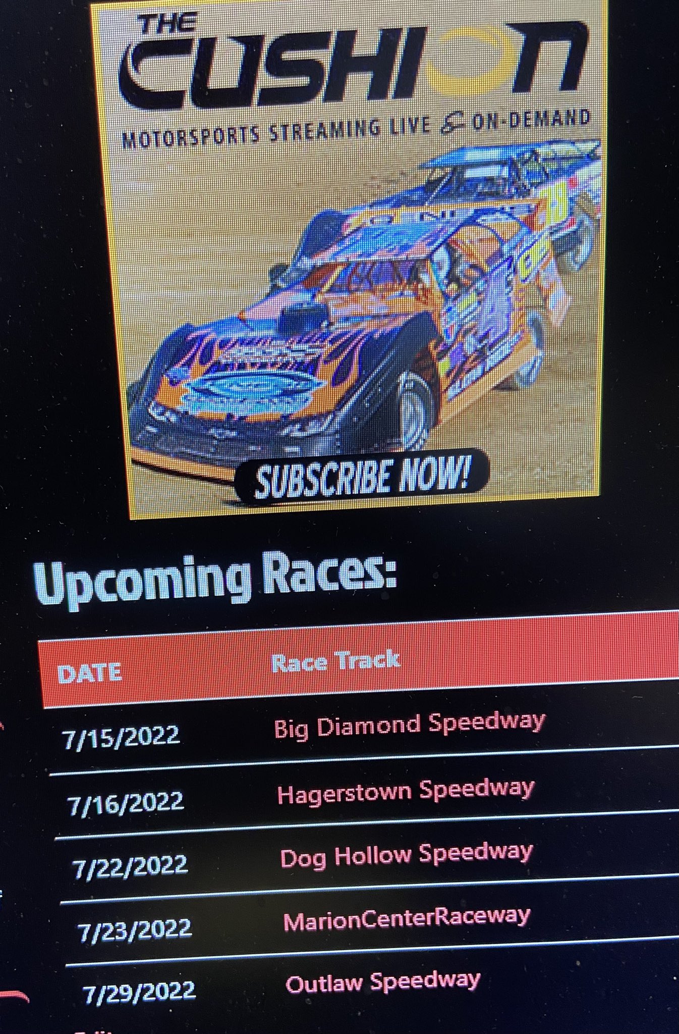Hagerstown Speedway (Hagerstownspdwy) / Twitter