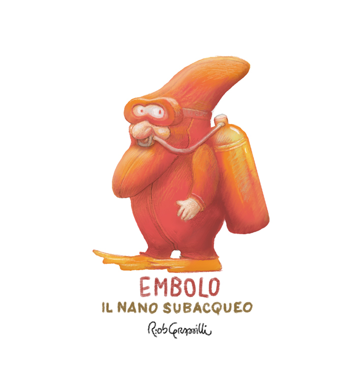 RobGrassilli's tweet photo. Embolo è il nanetto che, nell'elenco di vocaboli della Juline di "Ad un tratto", ho associato alla parola "sub".
#disegniGrassilli #juline #illustration #holydaytime #luglio #diver #embolus https://t.co/n7PfAQRoYp