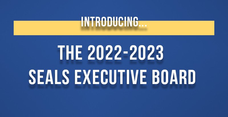 pace_seals's tweet photo. Here’s the 2022-2023 Executive Board for SEALS! A quick thread to introduce them below 👇🧵 https://t.co/BEQehhmvyL