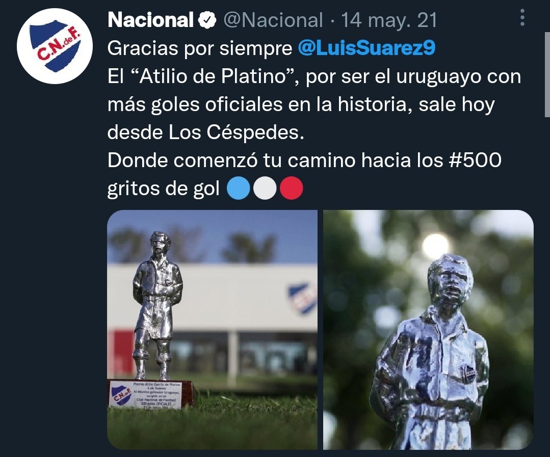 CNdeF__14051899's tweet photo. Pobre de Luis Suárez el club nunca lo mimó https://t.co/ALDSC3oRo1