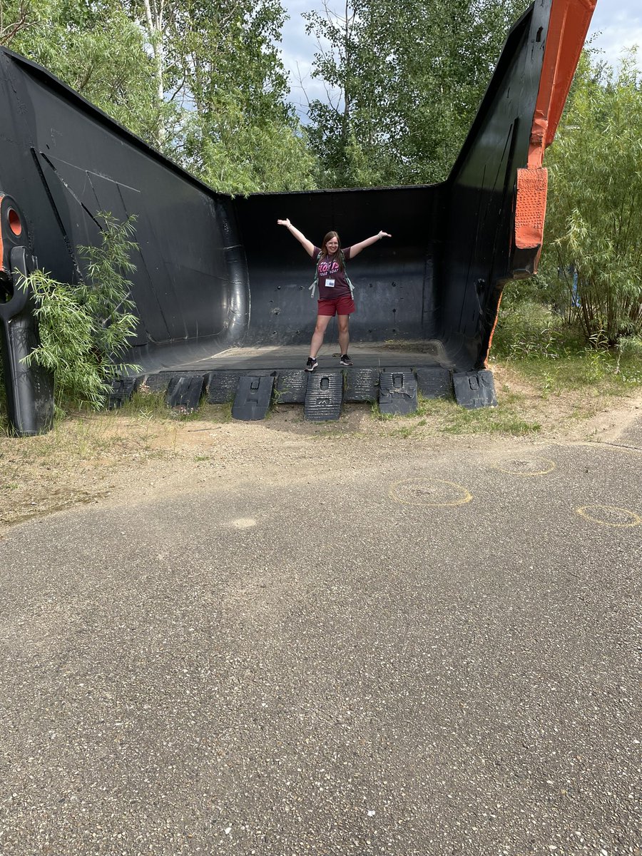 KatrinaAnn2016's tweet photo. Having some fun at the Oil Sands Discovery Centre! @insideeducation #insidepd https://t.co/VMkBLmJWtq