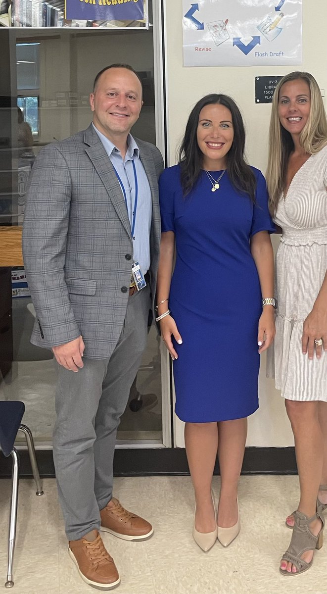 BurzynskiMrs's tweet photo. Excited to welcome Ms. Trish Sihksnel to the JGHS family as the new Assistant Principal. #triumvirate https://t.co/ooGpx3vZpU