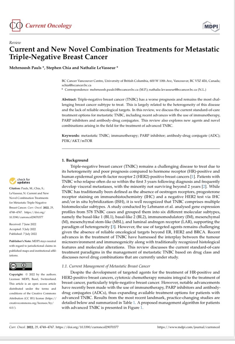 Mehrnoosh Pauls MD, MSc (@paulsmehrnoosh) on Twitter photo Successful publication! Thanks to my great mentors <a href="/drnlevasseur/">Nathalie LeVasseur</a> & Dr Stephen Chia. <a href="/BCCancer/">BC Cancer</a> <a href="/CurrentOncology/">Current Oncology</a> mdpi-res.com/d_attachment/c… Successful publication! Thanks to my great mentors <a href="/drnlevasseur/">Nathalie LeVasseur</a> & Dr Stephen Chia. <a href="/BCCancer/">BC Cancer</a> <a href="/CurrentOncology/">Current Oncology</a> mdpi-res.com/d_attachment/c…