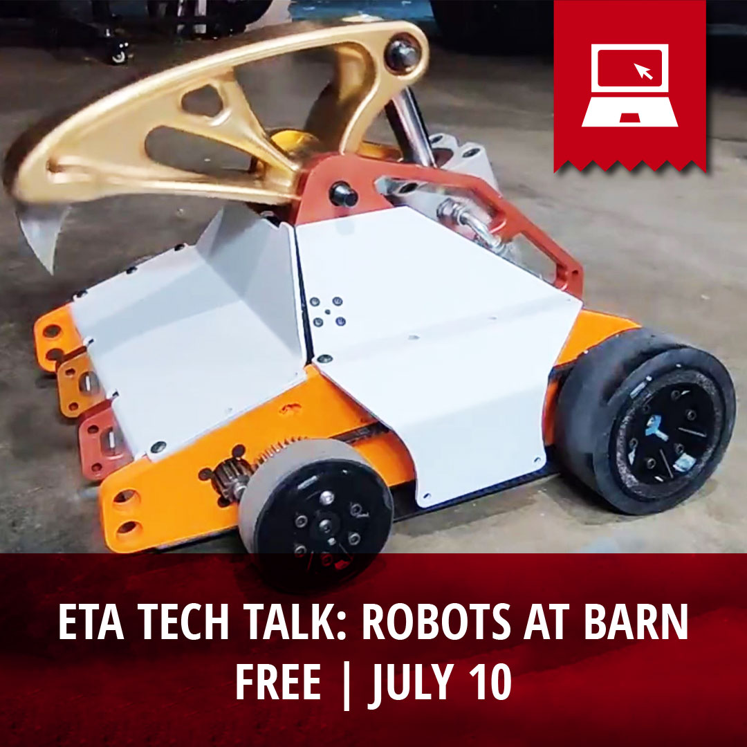 Bainbridge_BARN's tweet image. Ever see a TV show like BattleBots® and think it might be cool to build a robot of your own? This Tech Talk will discuss the different options for getting into combat robotics!

Learn more at pulse.ly/wfnngrd6mh

#robots #robotics #battlerobots #bainbridgebarn