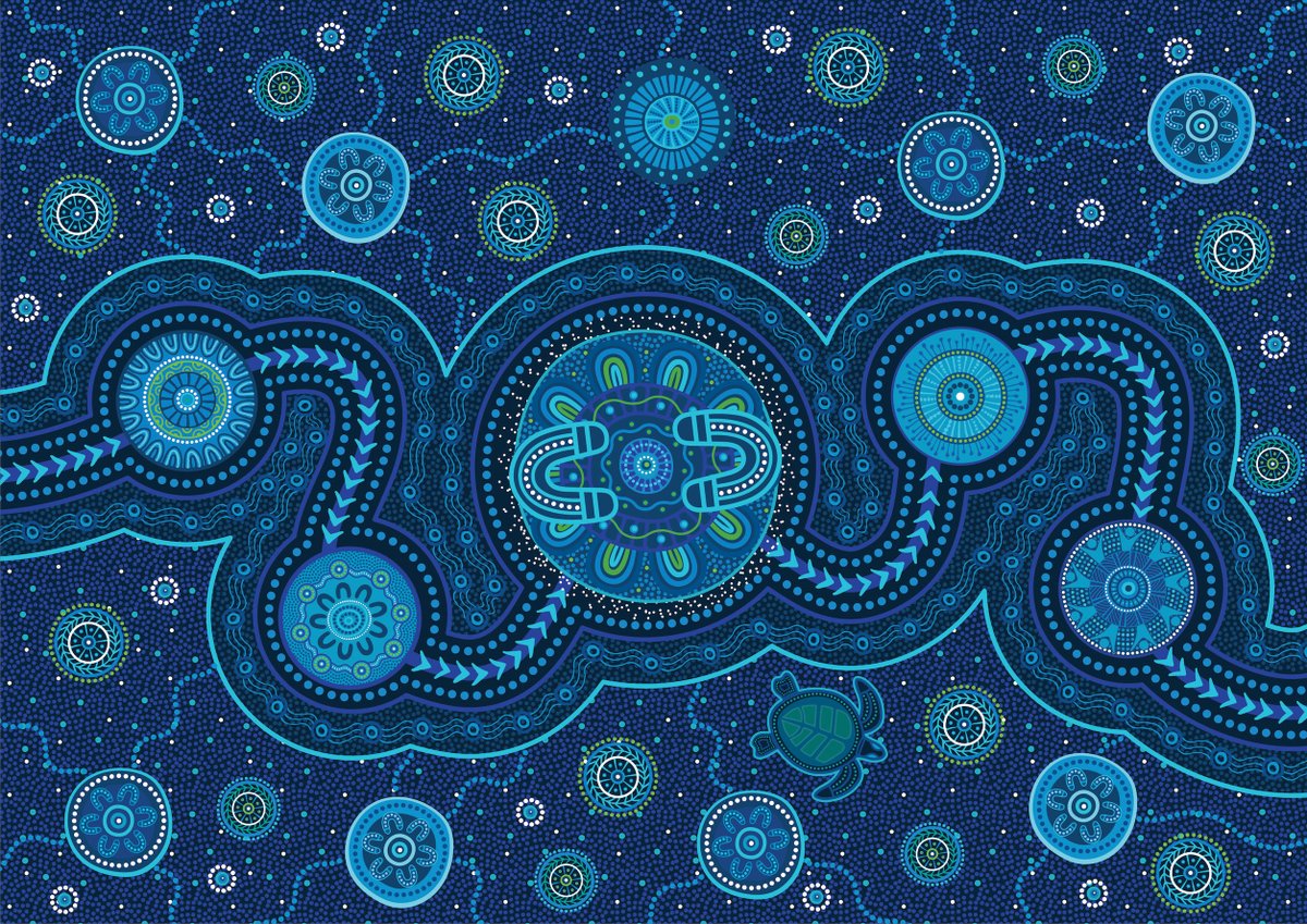 "Caring for Country Together" is our #Reconciliation #Artwork launched this #NAIDOCWeek. Contemporary Artist &amp; Kamilaroi Woman, Rhonda Sampson, the intricate design demonstrate how we operate via partnerships. Learn more here ow.ly/ZYAa50JQiFl
