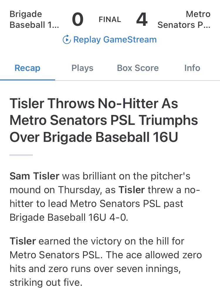 Metro Baseball tweet media